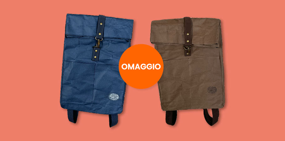 Libraccio Uno zaino in regalo